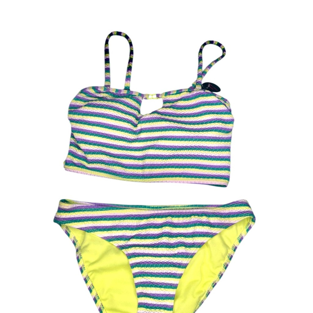 NWT Striped Swim Set Size: Small